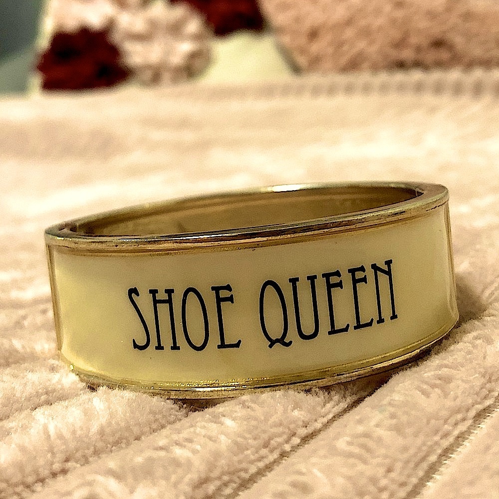 “ Shoe Queen “ Magnetic Gold Bracelet